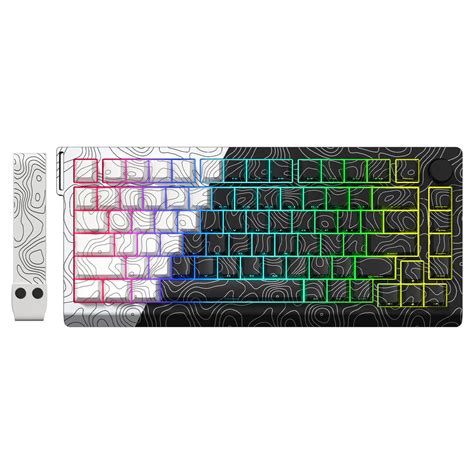 WOMIER Q75 75% VIA SUPPORT GASKET MOUNTED WIRELESS KEYBOARD WITH KNOB ...