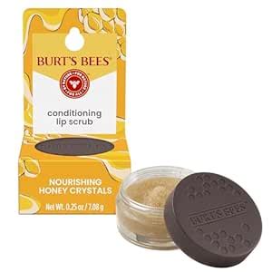 Burt's Bees 100% Natural Conditioning Lip Scrub with Exfoliating Honey ...