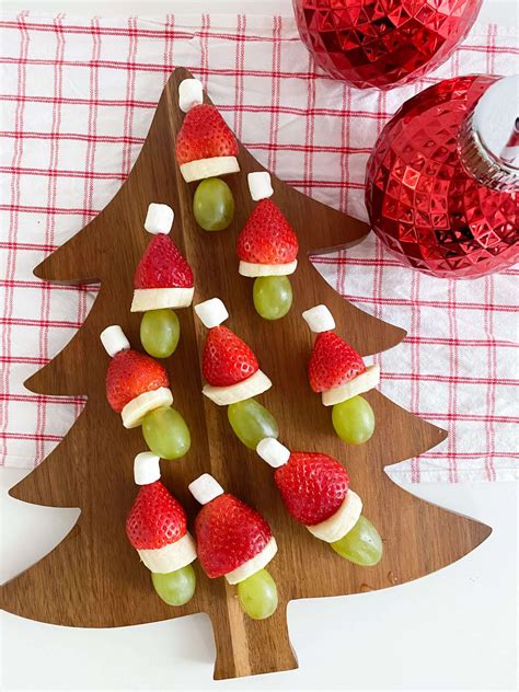 Grinch Hats - A Christmas Snack for Kids - With the Blinks