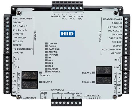 Access Control Systems - HID 2 Door 2 Reader Controller X1100 for Door ...