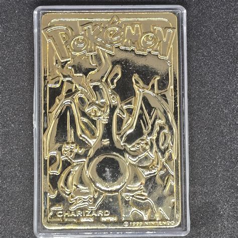 1999 Pokémon Special Edition 23k Gold Plated Trading Card With Balls ...