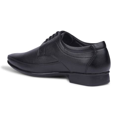 Buy Fortune By Liberty Mens HIL-7 Black Formal Lacing Shoes