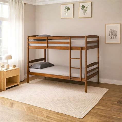 Royaloak Ipoh Malaysian Kids Bunk Bed | Solid Wood with Convertible ...