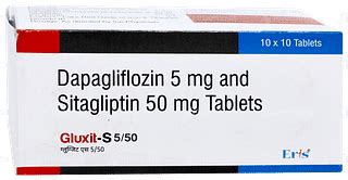 Gluxit S 550 Mg Tablet 10 - Uses, Side Effects, Dosage, Price | Truemeds