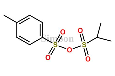 Isopropyl tosyl sulfonate | CAS No- NA | Simson Pharma Limited
