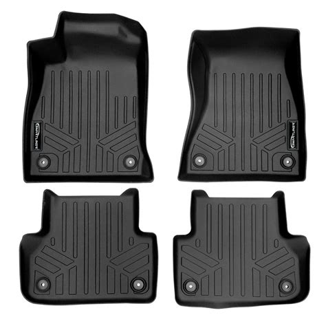 MAXLINER Floor Mats 2 Row Liner Set Black for 2018-2022 Audi A5 Sedan ...