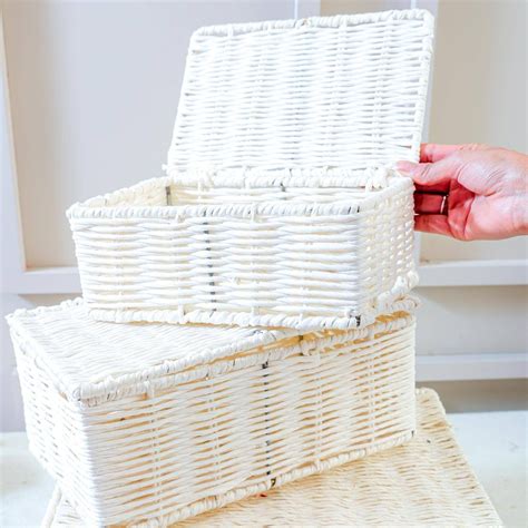 Metal Jute organiser- Set of 3 – Banjara Market