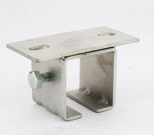 Nosač šine 54x42 plafonski - Točkići i šine za klizne kapije - Metalni ...