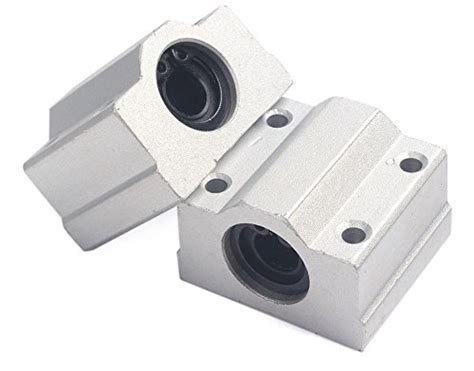 INVENTO 1pcs SC25UU 25mm Linear Ball Al Block Bearing for CNC/Robotics ...