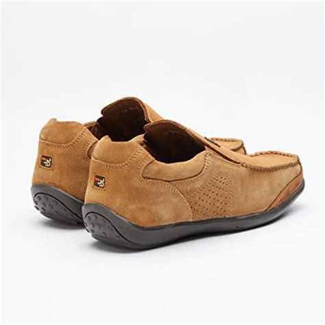 Woodland Men's Camel Leather Casual Shoe-6 UK (40 EU) (OGC 3884121 ...