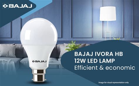 Bajaj Ivora HB 12W LED Bulb B22 (Pack of 4, CDL) | Energy Efficient ...