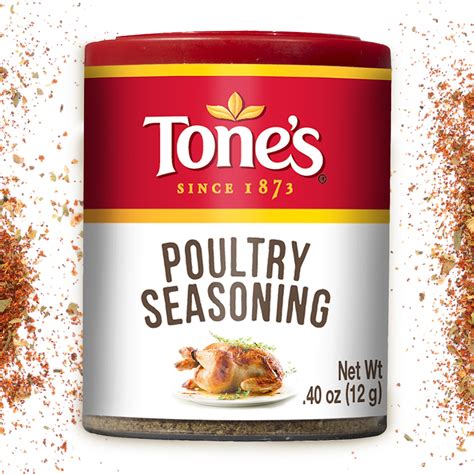 Amazon.com : Tone's Poultry Seasoning, 0.40 Ounce : Meat Seasonings ...