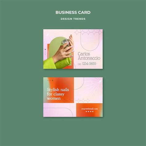 Nail Salon Business Cards 的图像结果