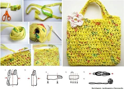 Image result for Free Crochet Patterns Using Plastic Bags