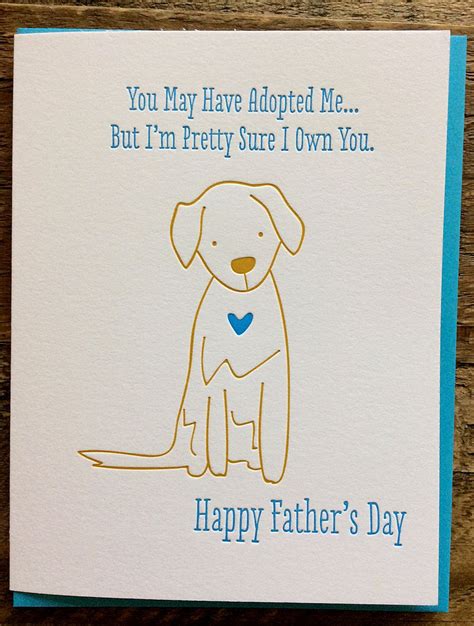 father's day cards for dog dads