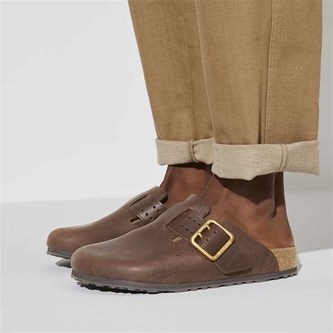 Buy Brown Boston Bold Gap Natural Leather Online in India - BIRKENSTOCK