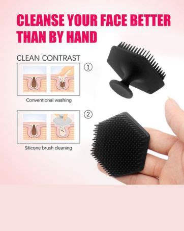 Buy INCLUSSHOP Silicon Massage Bath Brush & Bathing Brush For Softening ...