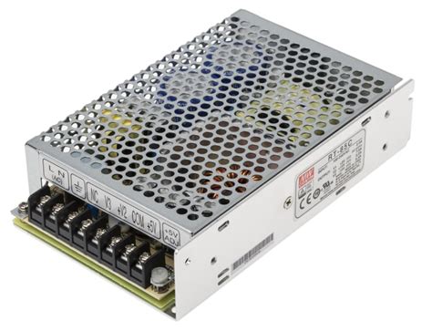 RT-85C MEAN WELL | MEAN WELL Switching Power Supply, RT-85C, 5 V dc, ± ...