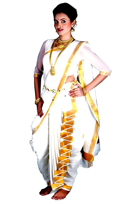 Buy Womens Ready To Wear 9 Mtrs Nauwari Saree | Ready made Mahatrian ...