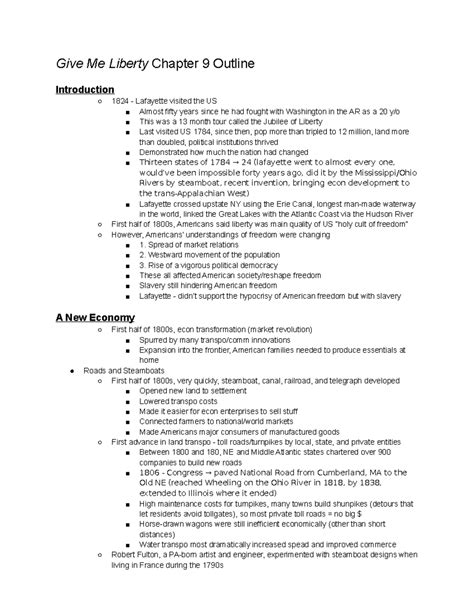 Chapter 9 Outline - Give Me Liberty Chapter 9 Outline Introduction 1824 ...