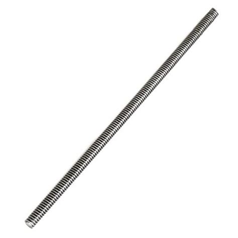 18-8 Stainless Steel Fully Threaded Rod, Meets DIN 975, M5-0.8 Thread ...