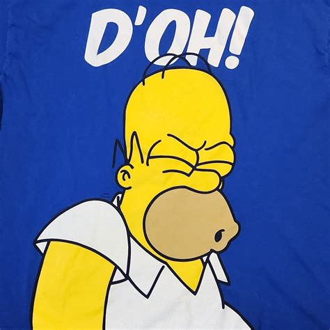 VIntage Homer Simpson DOH! Simpsons 90s All Over Prin… - Gem