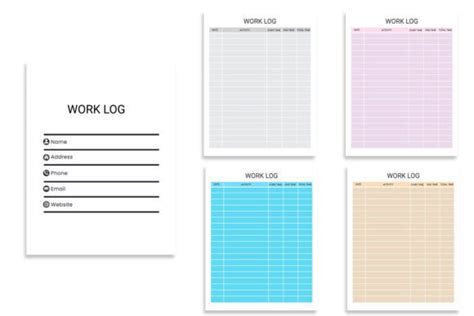 Image result for Hand Drawn Tracking Log for Work Contest