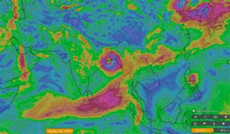 DTE Coverage of Cyclone Remal