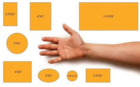 Image result for Custom Sticker Sizes