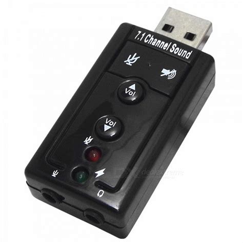 Adaptador USB para micrófono y audio