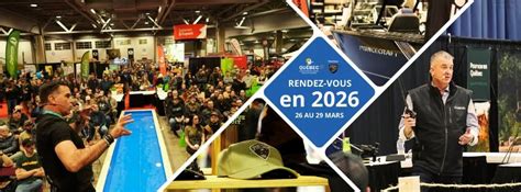 Le Salon Plein air, Chasse, Pêche et Camping de Québec - Édition 2026 ...