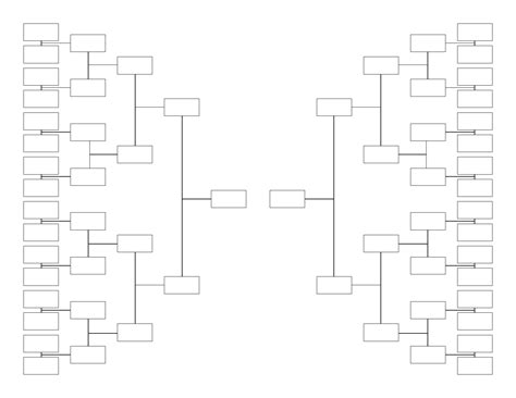 32 Man Bracket Template