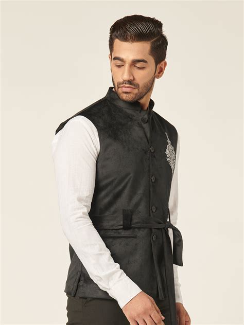 HALF A MAN NEHRU JACKET – MR BUTTON