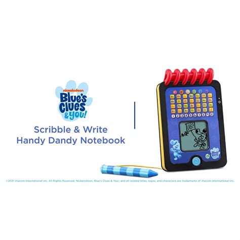Buy LeapFrog Blue's Clues & You! Scribble & Write Handy Dandy Notebook ...