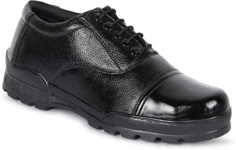 Black Police Shoes - Buy Black Police Shoes online at Best Prices in ...