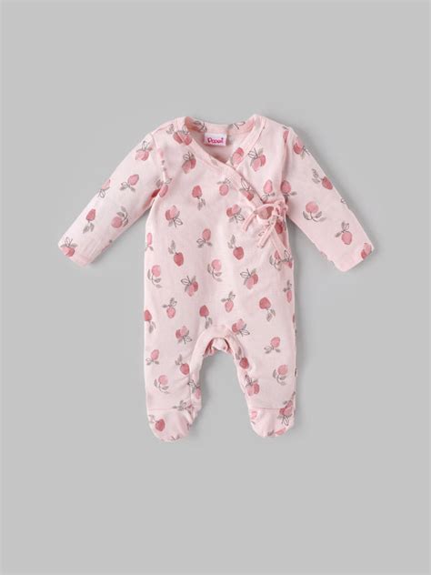 Popees Boys Full-Sleeve Front Open Sleepsuit (0-6 Months) – Popees Baby ...