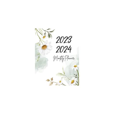 2023-2024 Monthly Planner: Year Calendar 2023-2024 | Ubuy India