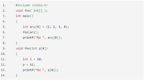 Programming in C: pointer