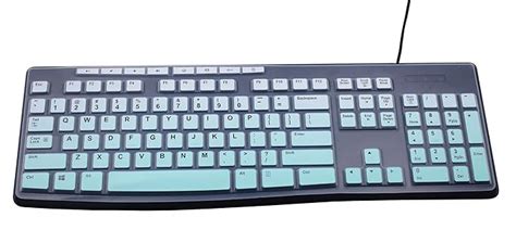 Silicone Keyboard Protector Skin Cover Compatible with Logitech MK295 ...