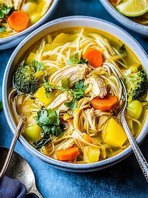 Irresistible Healing Turmeric Chicken Noodle Soup Recipe