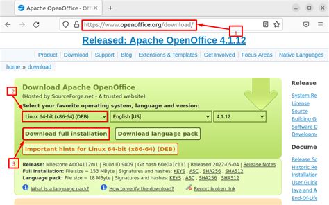 Image result for OpenOffice Ubuntu Install