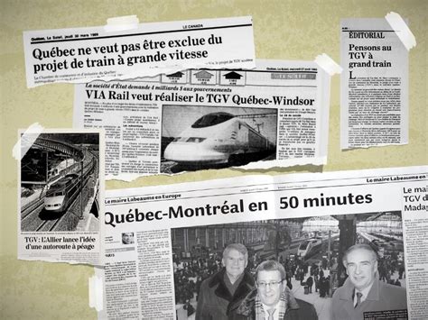 Le TGV, le vieux rêve du futur