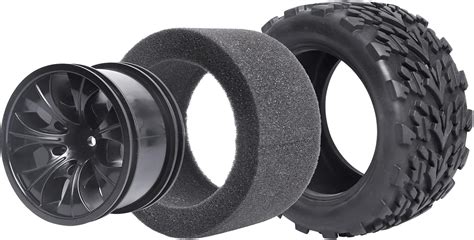 Hobpark HobbyPark 12mm Hex 1/10 RC Truck Wheels and Tires India | Ubuy