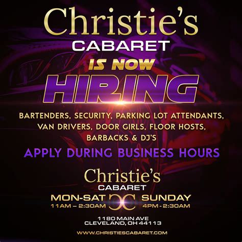 Christie's Cabaret Cleveland (@christiescabaretcleveland) • Instagram ...