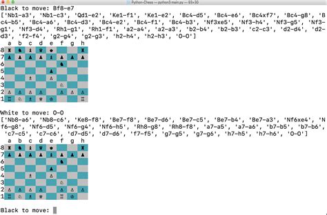 Python Chess 的图像结果
