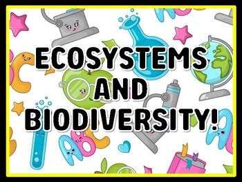 ECOSYSTEMS AND BIODIVERSITY! Grade 6 Science Door Decor school resource ...