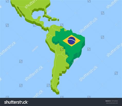 brazilian highlands latin america map
