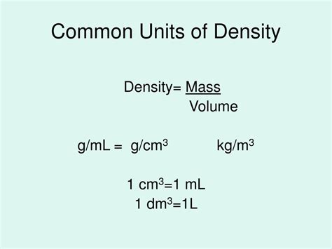 Density Unit 的图像结果