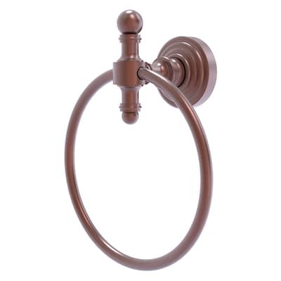Retro Wave Copper Towel Rings Near Me at Lowes.com