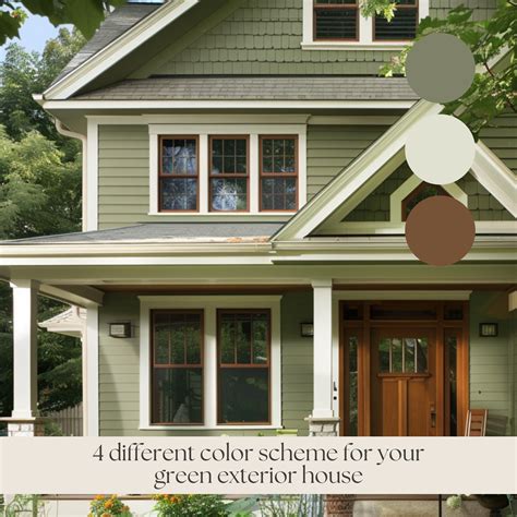 Green Exterior Paint Colors
